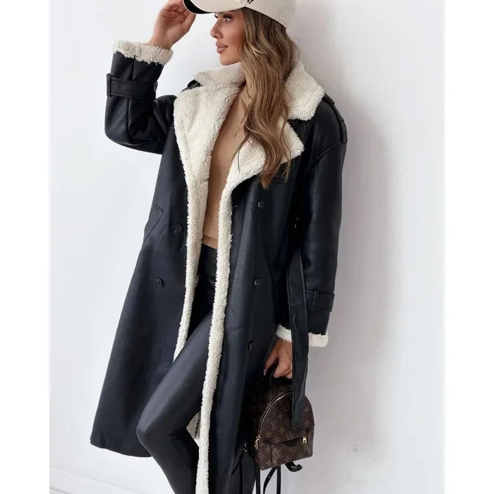 Marivic luxury winter coat | Alaric & Cyniora London
