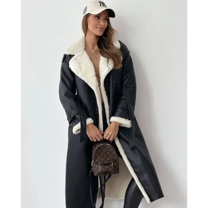 Marivic luxury winter coat | Alaric & Cyniora London