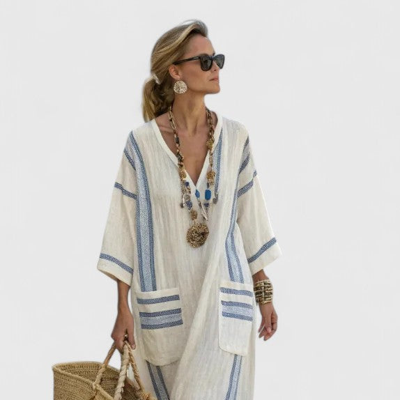 Kyvanna Elegant Maxi Dress | Alaric & Cyniora London