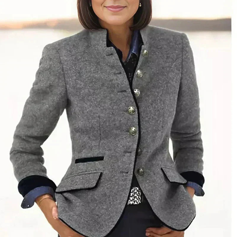 Virgie Stylish Short Blazer | Alaric & Cyniora London