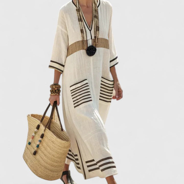 Kyvanna Elegant Maxi Dress | Alaric & Cyniora London
