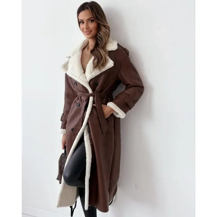 Marivic luxury winter coat | Alaric & Cyniora London