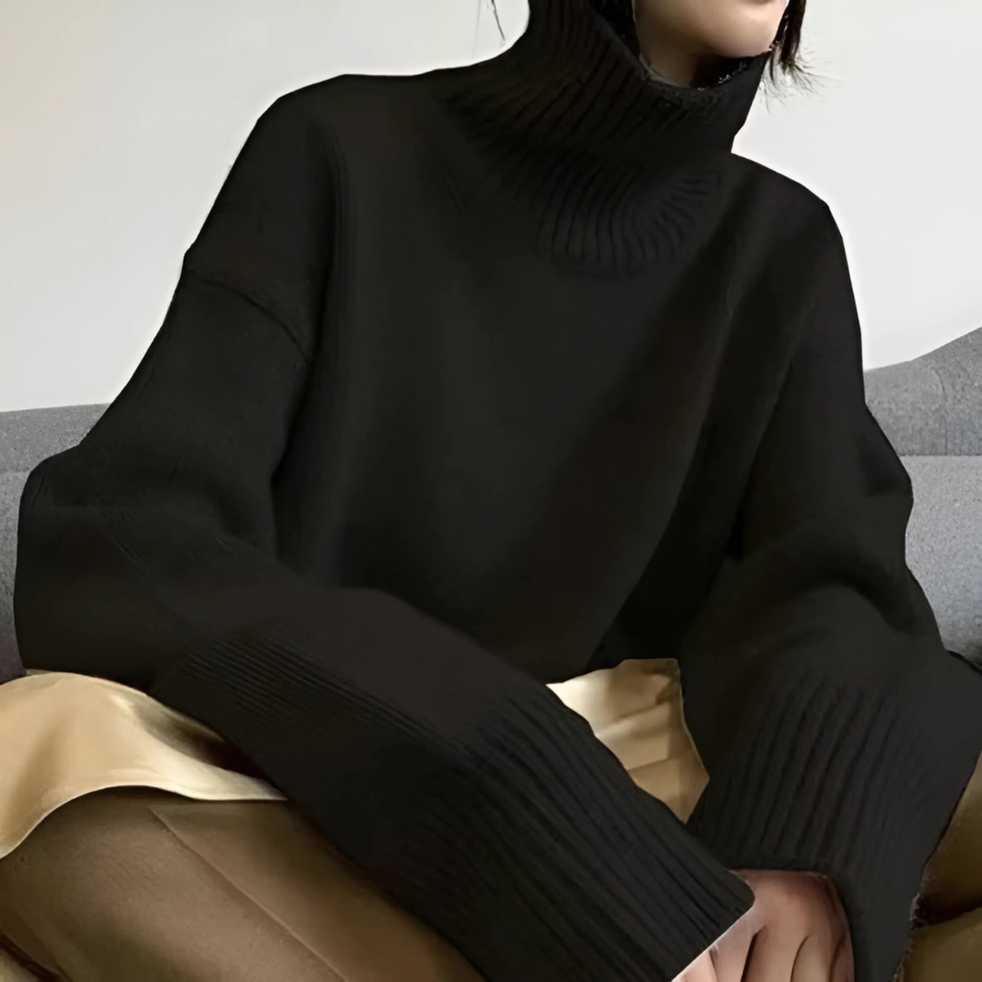 Lottie Cashmere Turtleneck Jumper | Alaric & Cyniora London
