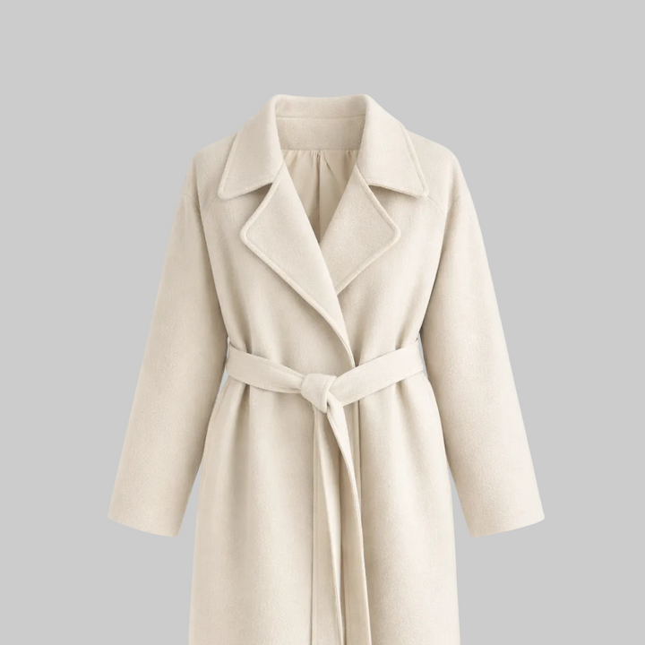 Hayley Elegant Belted Coat | Alaric & Cyniora London