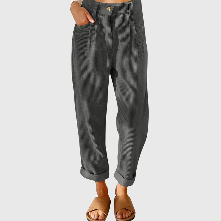 Jana Modern Cord Pants | Alaric & Cyniora London