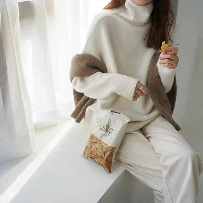 Lottie Cashmere Turtleneck Jumper | Alaric & Cyniora London