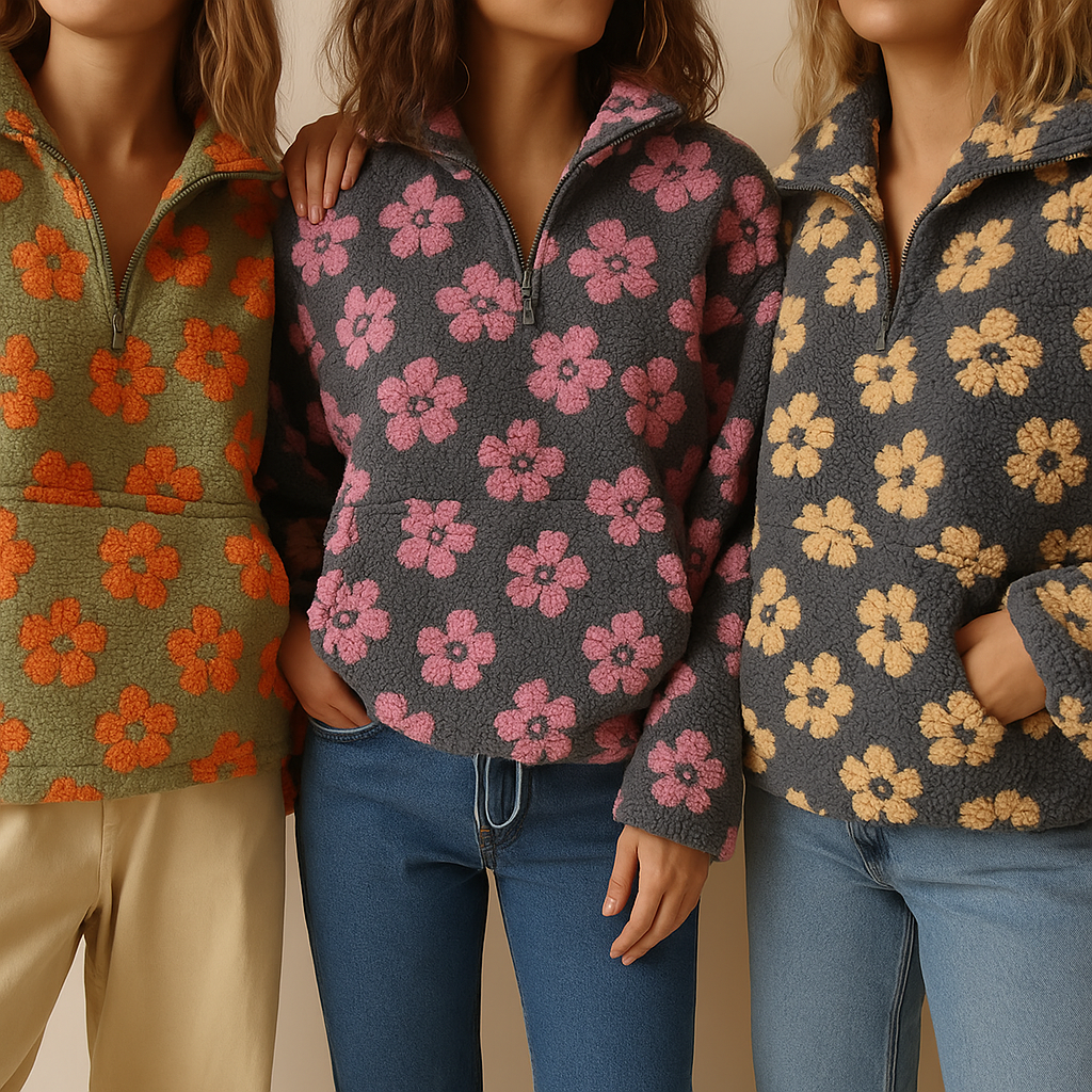 Fleur Floral Sweater | Alaric & Cyniora London