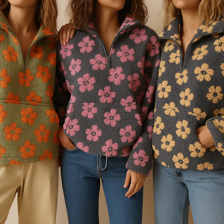 Fleur Floral Sweater | Alaric & Cyniora London