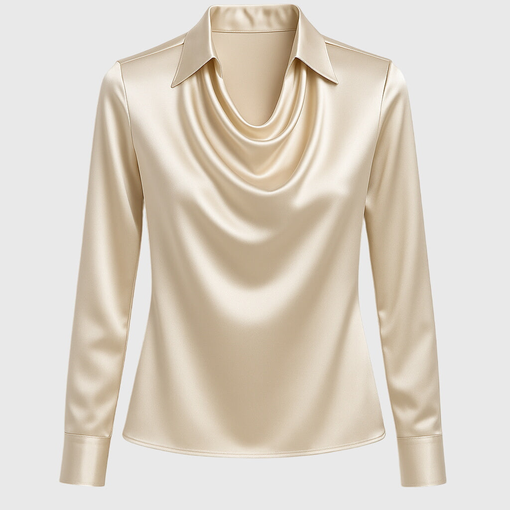 Brooklyn – Elegant blouse in satin look