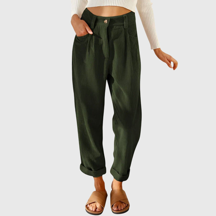 Jana Modern Cord Pants | Alaric & Cyniora London