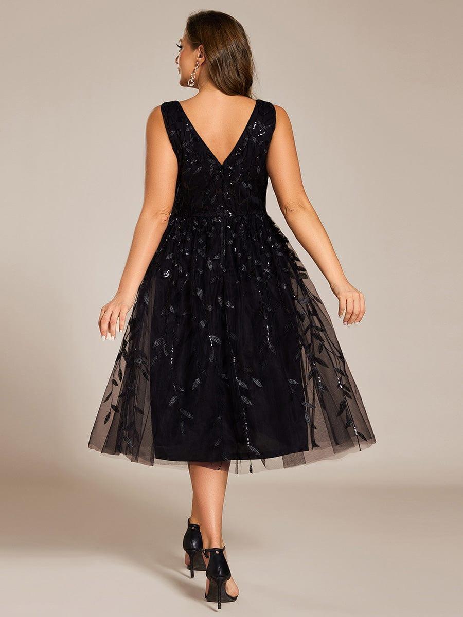 Roux Sequin Evening Midi Dress | Alaric & Cyniora London