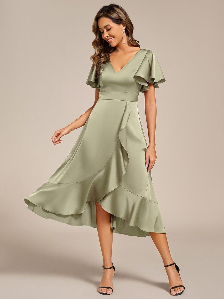 Saige Satin Midi Dress | Alaric & Cyniora London