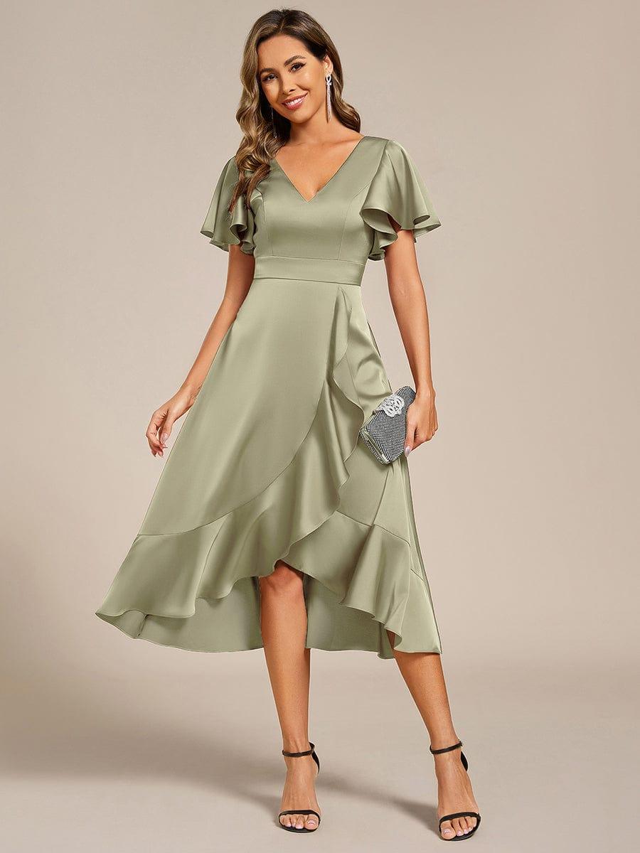 Saige Satin Midi Dress | Alaric & Cyniora London