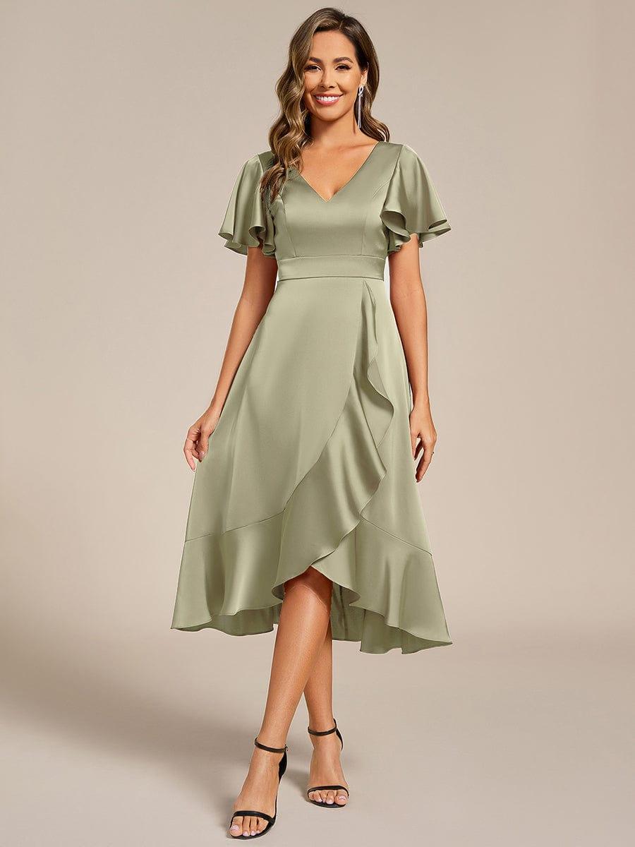 Saige Satin Midi Dress | Alaric & Cyniora London