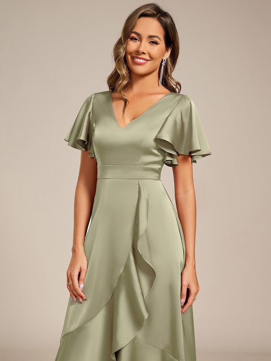 Saige Satin Midi Dress | Alaric & Cyniora London