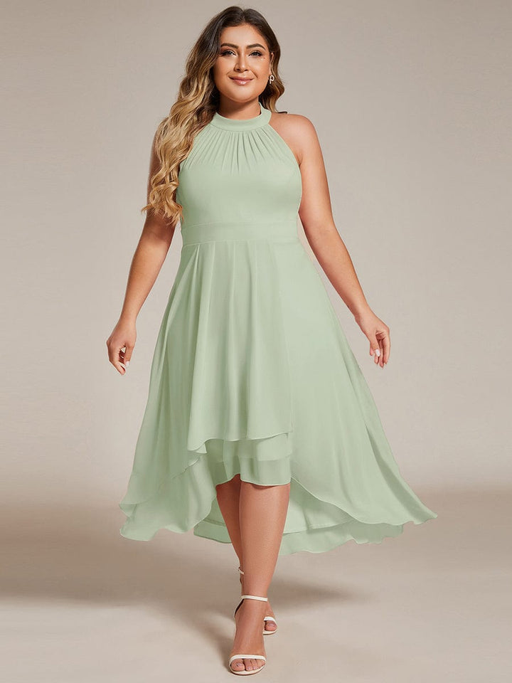 Posie Halter Midi Dress | Alaric & Cyniora London