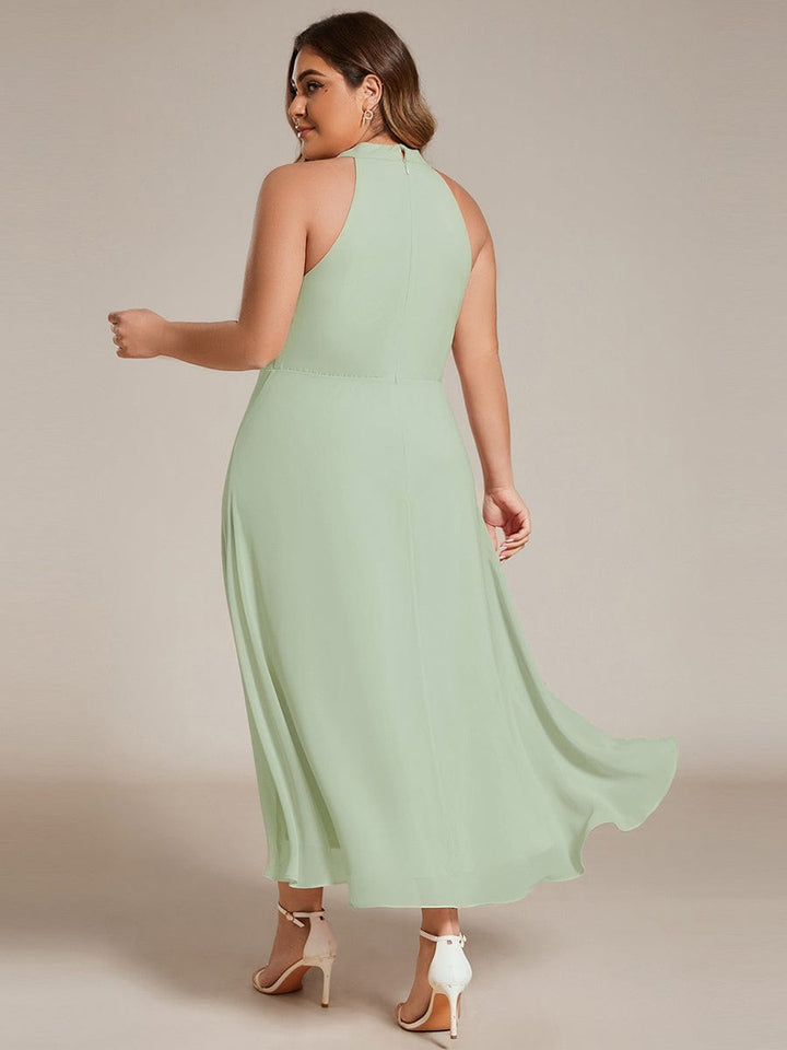 Posie Halter Midi Dress | Alaric & Cyniora London