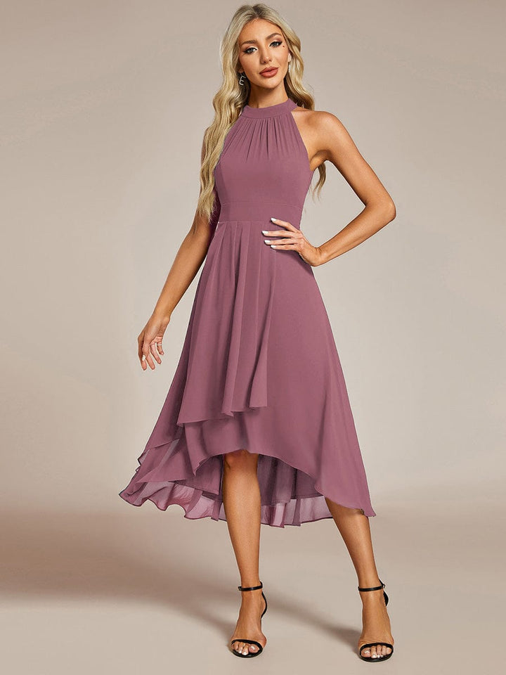 Posie Halter Midi Dress | Alaric & Cyniora London