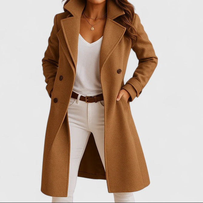 Violet Elegant Coat | Alaric & Cyniora London