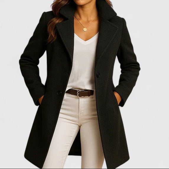 Violet Elegant Coat | Alaric & Cyniora London