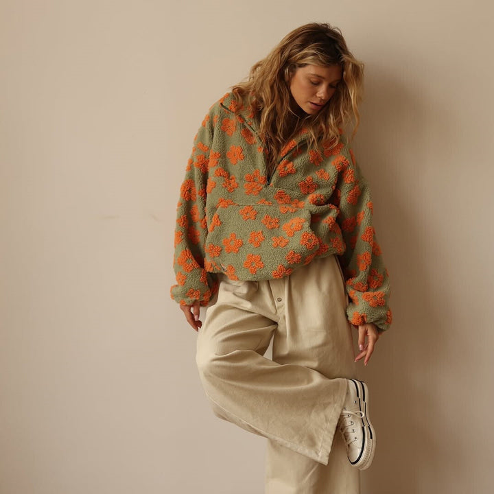 Fleur Floral Sweater | Alaric & Cyniora London