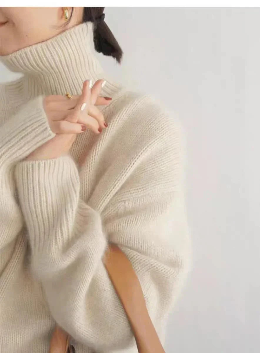 Lottie Cashmere Turtleneck Jumper | Alaric & Cyniora London