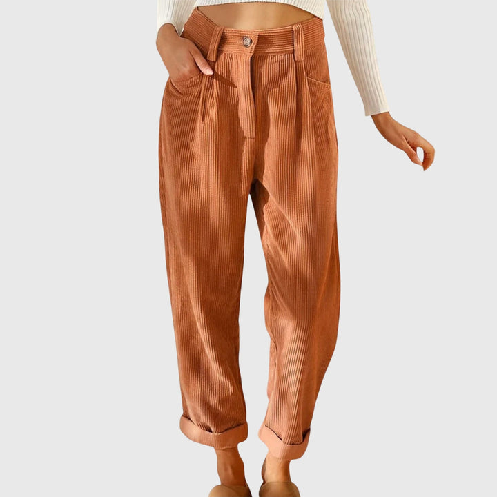 Jana Modern Cord Pants | Alaric & Cyniora London