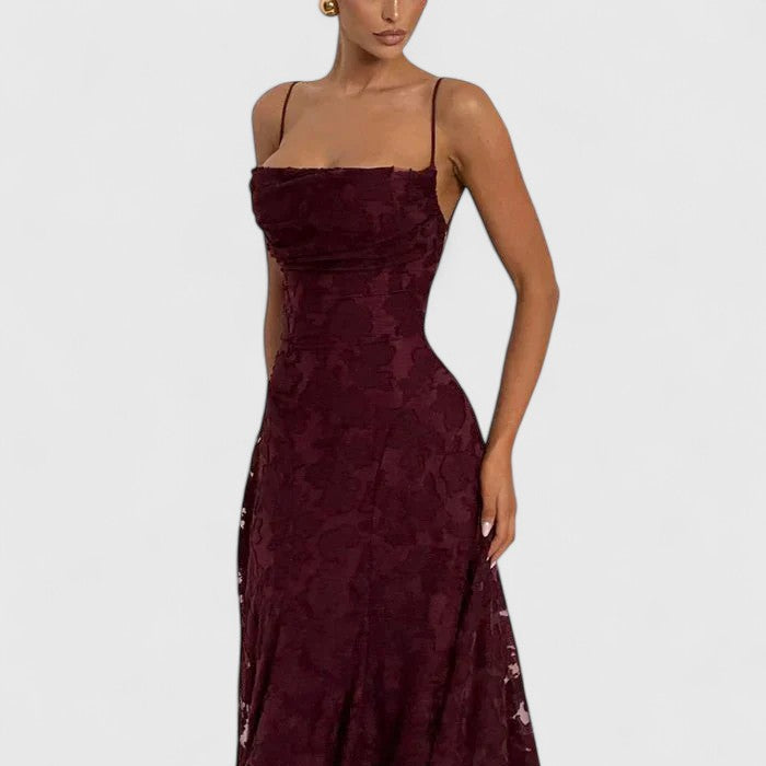 Gwenn Elegant Maxi Dress | Alaric & Cyniora London