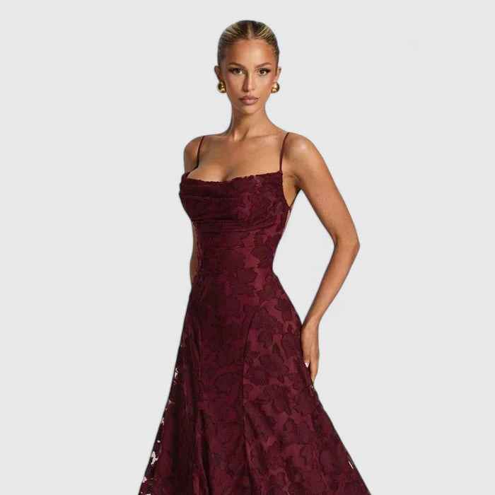 Gwenn Elegant Maxi Dress | Alaric & Cyniora London