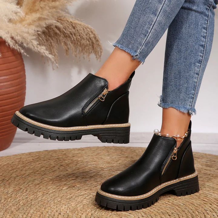 ZERINA COMFORT LEATHER BOOTS